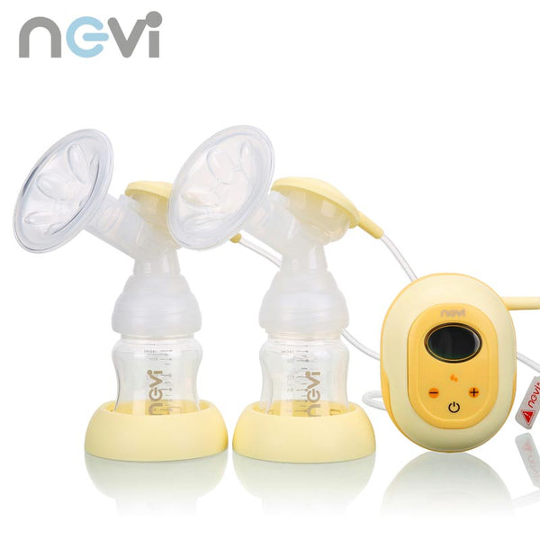 Ncvi New Large Suction Double Electric Breast Pump  Baby Feeding BPA Free Breast Milk Pump Free Shipping XB-8617-II