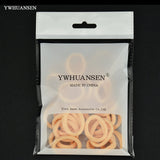 YWHUANSEN 40pcs/lot 2-3cm Hair Accessories Scrunchy Elastic Hair Bands Girls decorations Headdress acessorios Gum for hair ties