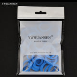 YWHUANSEN 40pcs/lot 2-3cm Hair Accessories Scrunchy Elastic Hair Bands Girls decorations Headdress acessorios Gum for hair ties