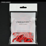 YWHUANSEN 40pcs/lot 2-3cm Hair Accessories Scrunchy Elastic Hair Bands Girls decorations Headdress acessorios Gum for hair ties