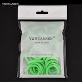 YWHUANSEN 40pcs/lot 2-3cm Hair Accessories Scrunchy Elastic Hair Bands Girls decorations Headdress acessorios Gum for hair ties