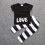 BCS177 Summer Kids Clothes Sets Short Sleeve Boy T-shirt Pants Suit Clothing Set Newborn Sport Suits Children Baby Boy Clothes