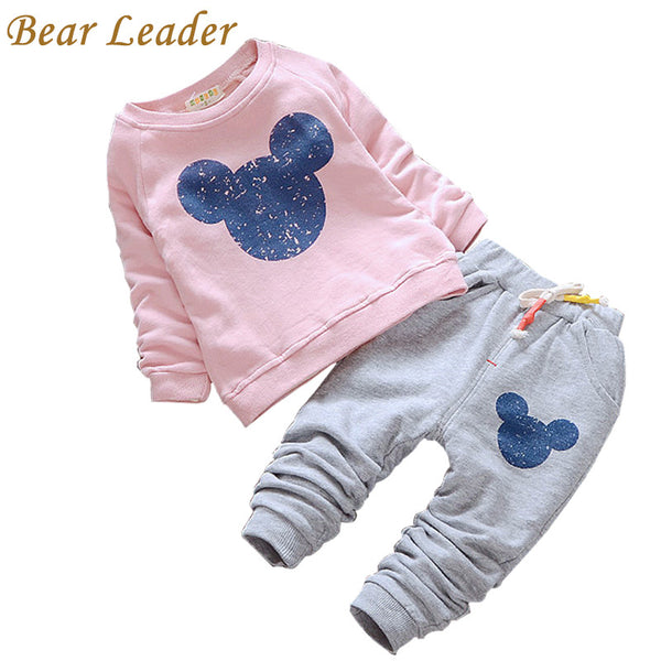 Bear Sweatshirts W/Pants 2 PCS